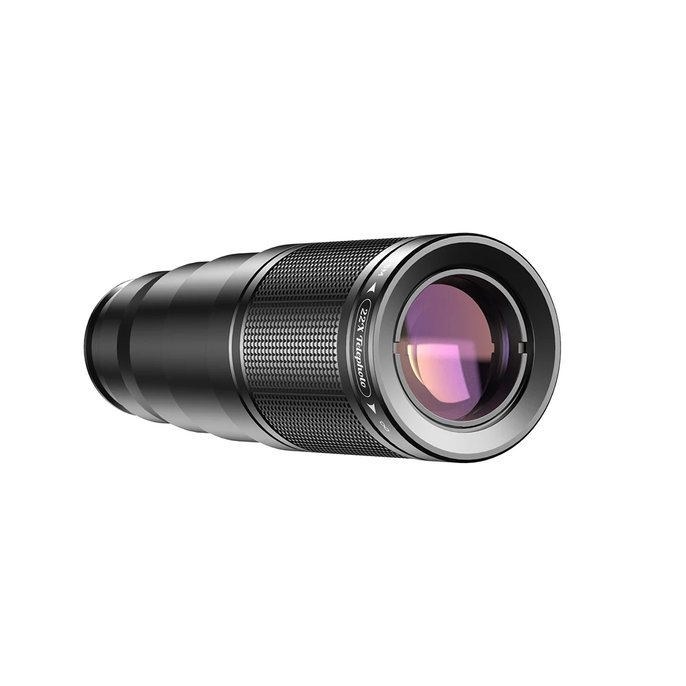 

APEXEL 22X Mobile Phone Telephoto Lens Telescope 4 in 1 Lens for iPhone/SamSung/Xiaomi/HuaWei Smartphones