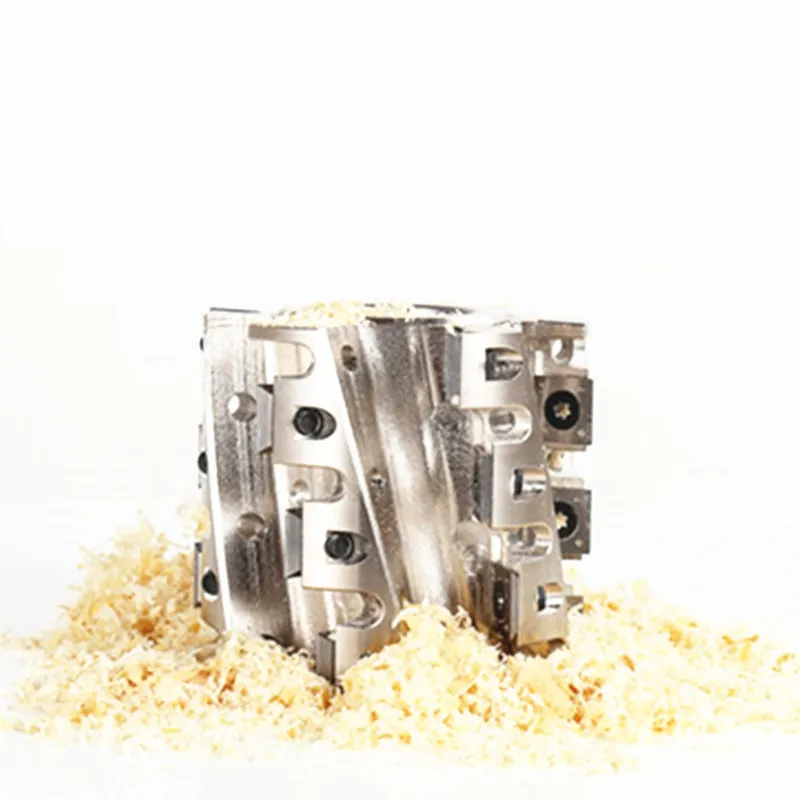 Деревообрабатывающий световой станок спиральная фреза головы древесины