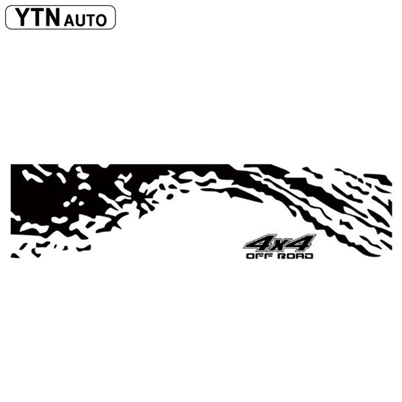 Автомобильные наклейки 1 шт. чернила для задней двери грязные отметки