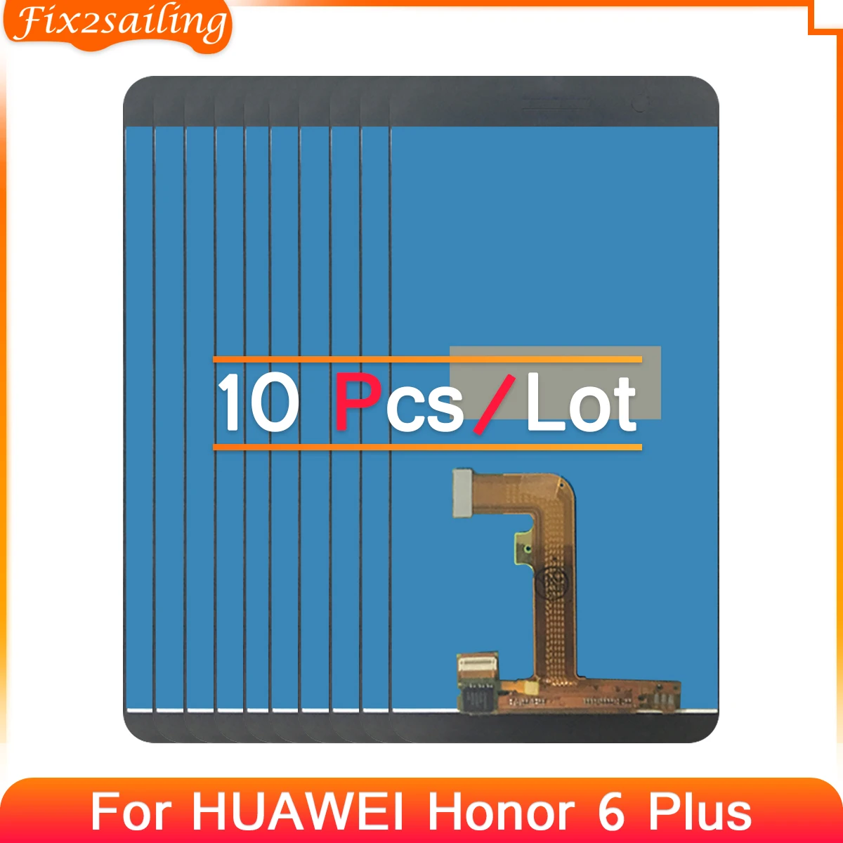 10 шт. 5 &quotэкран для HUAWEI Honor 6 плюс ЖК дисплей с сенсорным экраном дигитайзер в сборе
