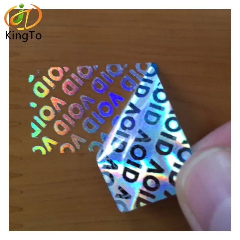 

hot sale one time use laser VOID self adhesive seal sticker, Tamper evident VOID warranty seal label sticker