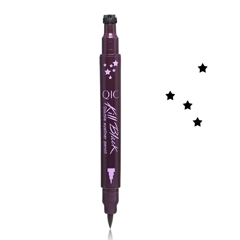 4 стиля двухсторонний водостойкий жидкий карандаш для подводки глаз макияж в