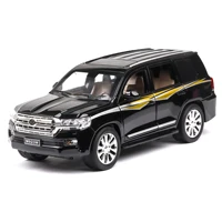 124 alloy car suv length 20cm cruiserm923w 6 w6 doors open excellent quality for collection lightsound design