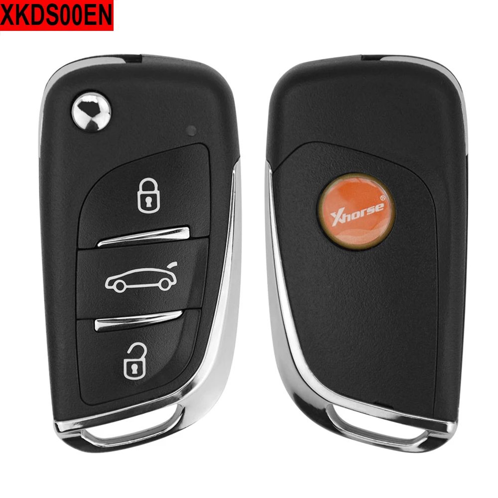 5 шт./лот Xhorse VVDI2 XKDS00EN для ds типа дистанционный ключ 3 кнопки с X002 проводной ключ| |
