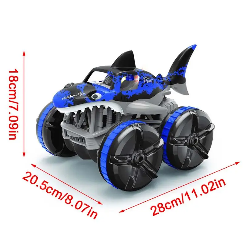 2 4G водонепроницаемый пульт дистанционного управления амфибия трава Вождение
