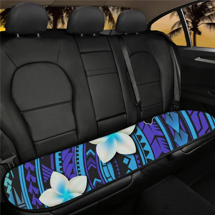 Offerte Set Di Coprisedili Per Auto Tappetino Per Tappetino Stampe Polinesiane Frangipani Cuscino Per Sedile Posteriore Per Auto Adatto Per La Maggior Parte Delle Auto Confortevole Protezione Del Sedile Del Veicolo