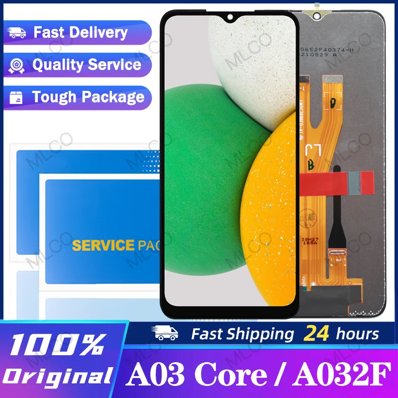 Оригинальный ЖК-дисплей 6 5 дюйма для Samsung Galaxy A03 Core A032 A032F сенсорный экран