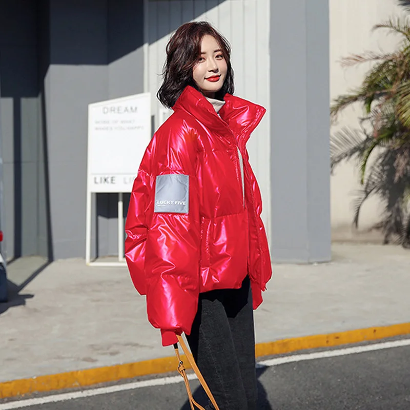 Женская зимняя куртка пуховик коллекция 2019 года женские пальто больших размеров