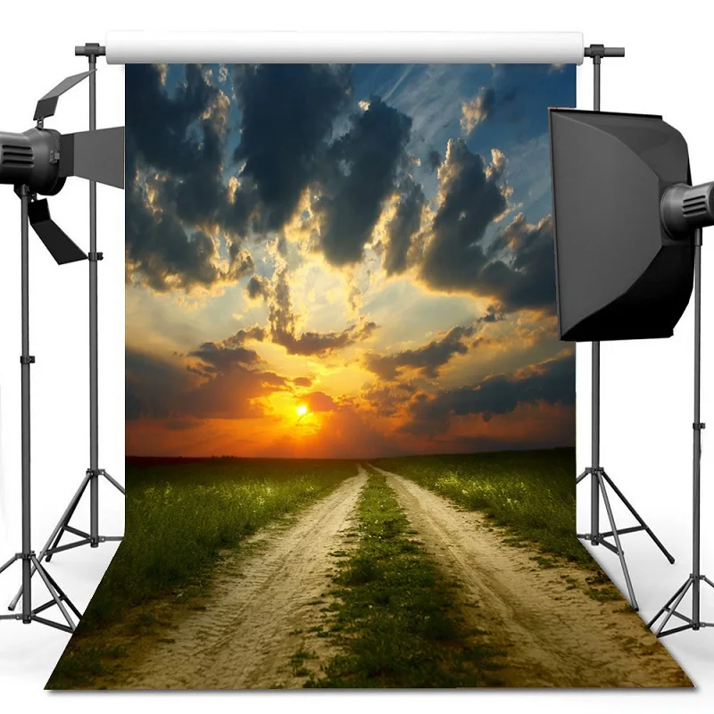 Виниловый фон Nitree для фотосъемки с изображением уличного Пейзажа студийной