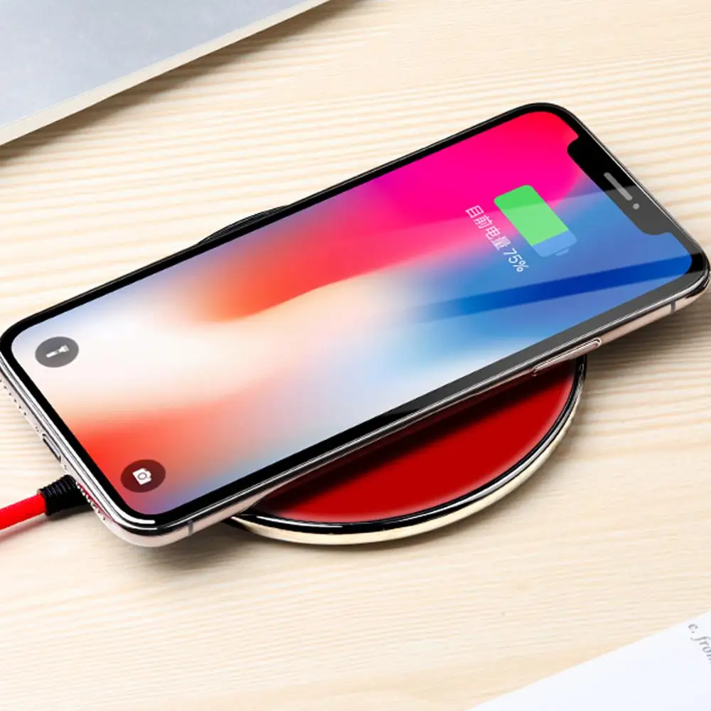 Беспроводное зарядное устройство AWEI W3 быстрая зарядка для iPhone 11 Xs Max X XR 8 Plus 10 Вт