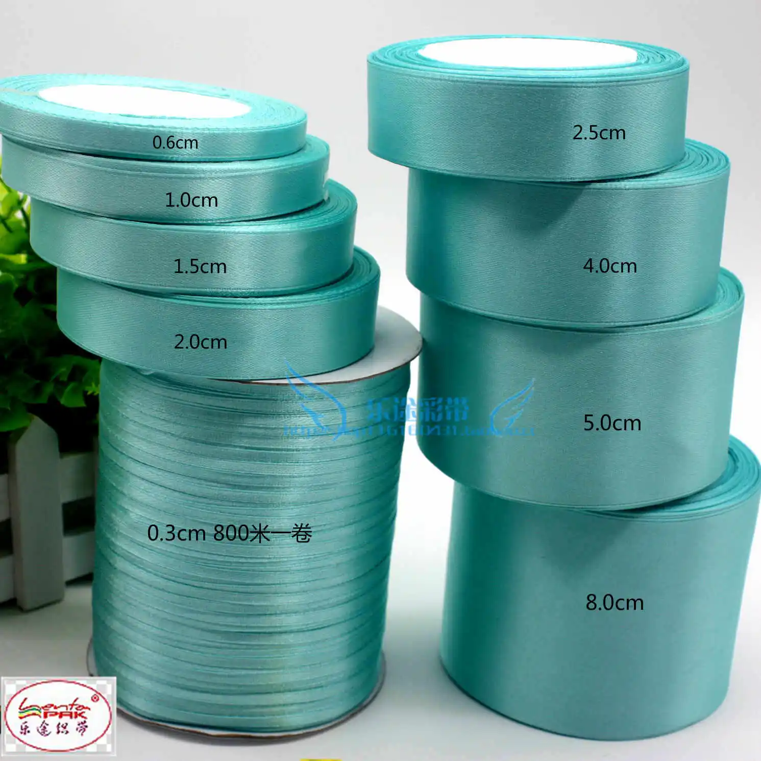 (25 yards/roll) blue Silk Satin Ribbon Wedding Party Decoration Gift Wrapping Christmas Sewing Fabric Hand DIY 22meter | Дом и сад