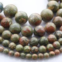1538cm strand round natural unakite stone rocks 4mm 6mm 8mm 10mm 12mm beads for jewelry making diy bracelet findings
