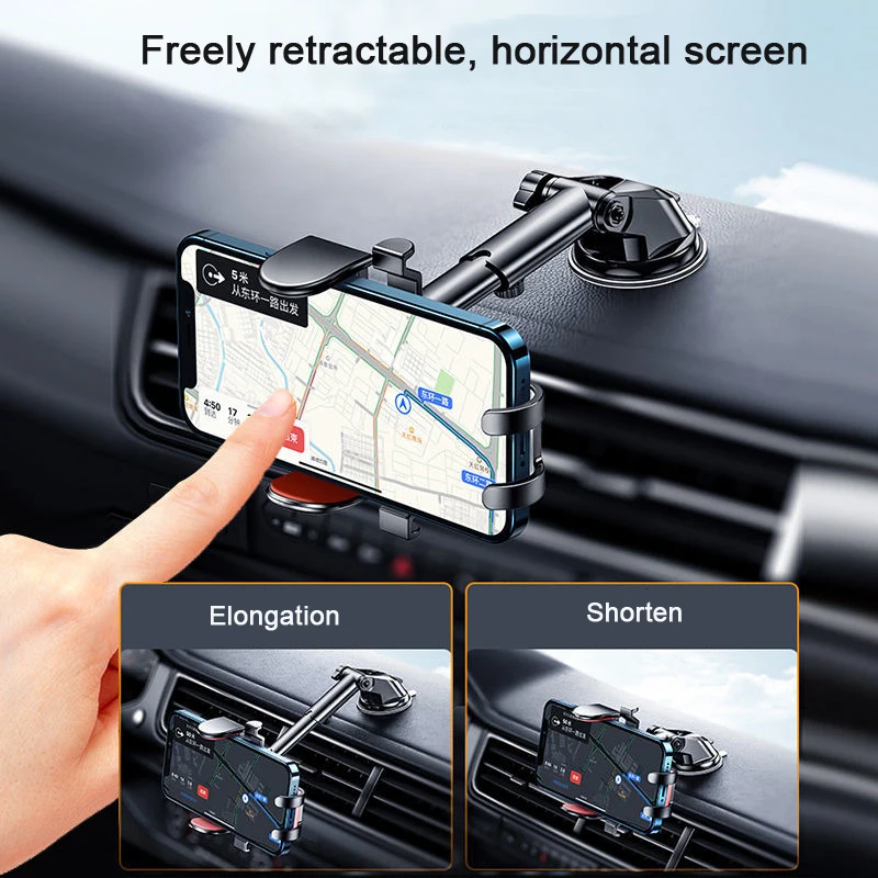 Arivn Sucker Auto Telefoon Houder Universal In Car Gsm Stand Mount Gps Voor Iphone 12 13 Pro Xiaomi huawei Samsung | Автомобили и