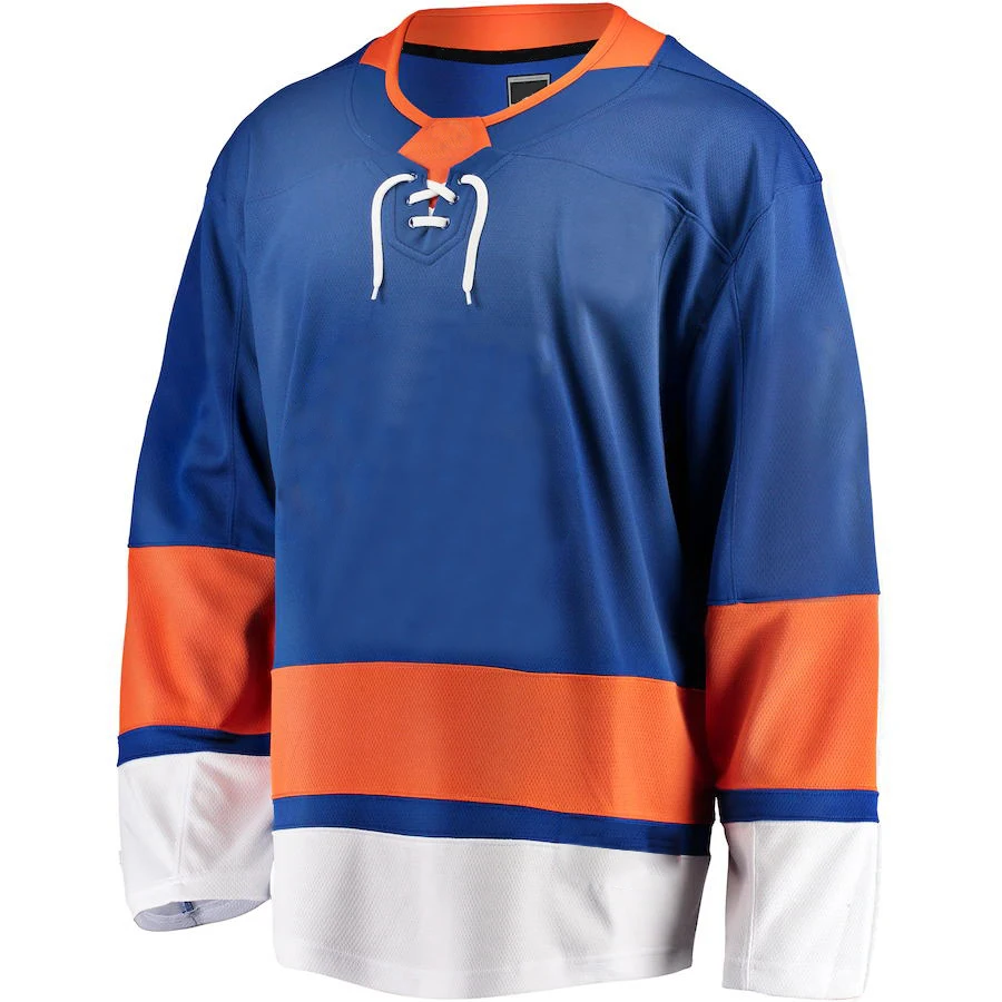 

Customized Stitch Mens America Hockey Jersey New York Ice Sports Fans Jerseys TAVARES BARZAL BOSSY