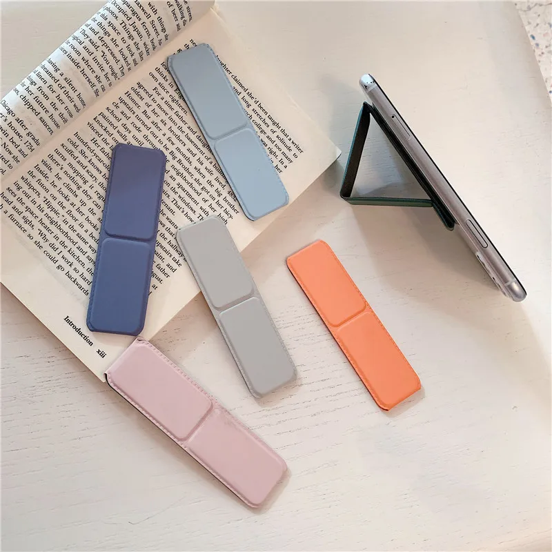 

Универсальный ремешок на запястье из искусственной кожи, держатель-подставка, магнитная Складная наклейка на запястье