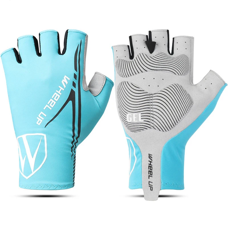 Перчатки для велоспорта с полупальцами дышащие амортизирующие MTB мотоциклетные