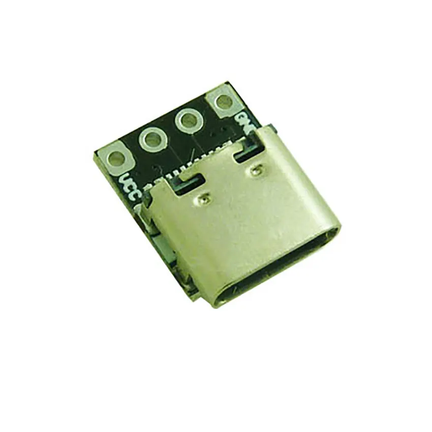 

1PCS Data Charging Cable Jack Test Board With Pin Header 90 Degree Micro Mini Micro USB Female Male Connector USB3.1 2P 4P