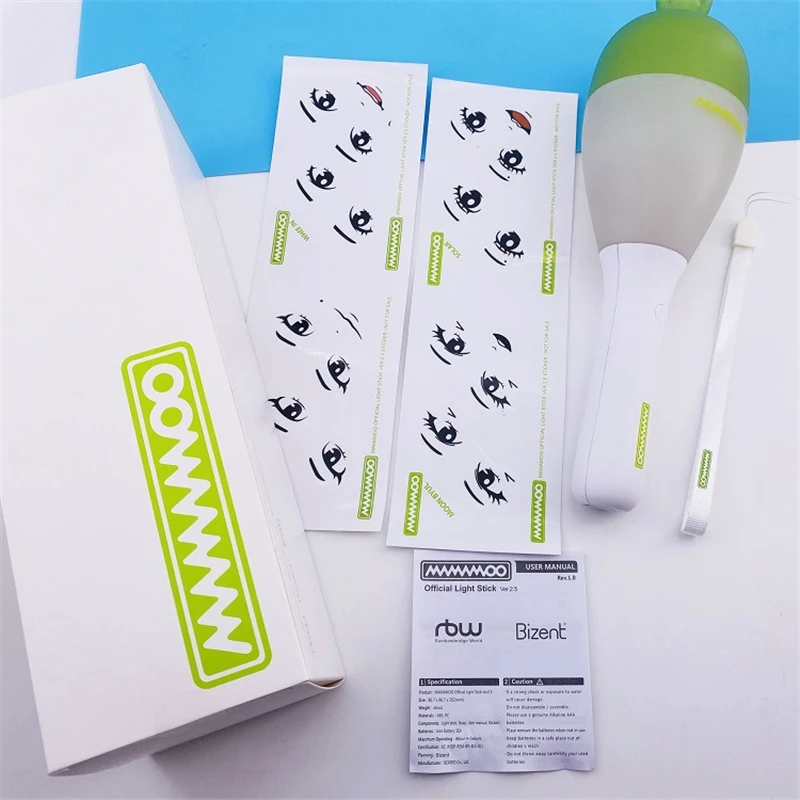 MAMAMOO-Palo de luz para Fans del KPOP, barra de luz de apoyo para conciertos, abanico de KPOP, colecci&oacute;n de regalo-1