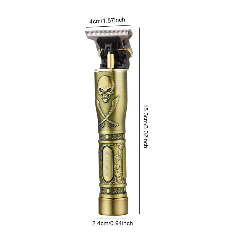 

Hair Trimmer USB rechargeable ceramic T9 Trimmer barber Hair Clipper Machine hair cutting Beard Trimmer Men haircut Styling tool