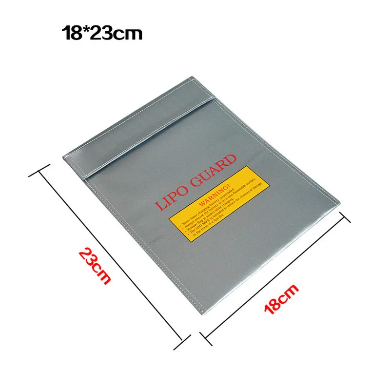 Lipo Battery Portable Fireproof Explosion-proof Safety Bag Fire Resistant 180x30mm for RC Gaoneng Tattu Infinity | Игрушки и хобби