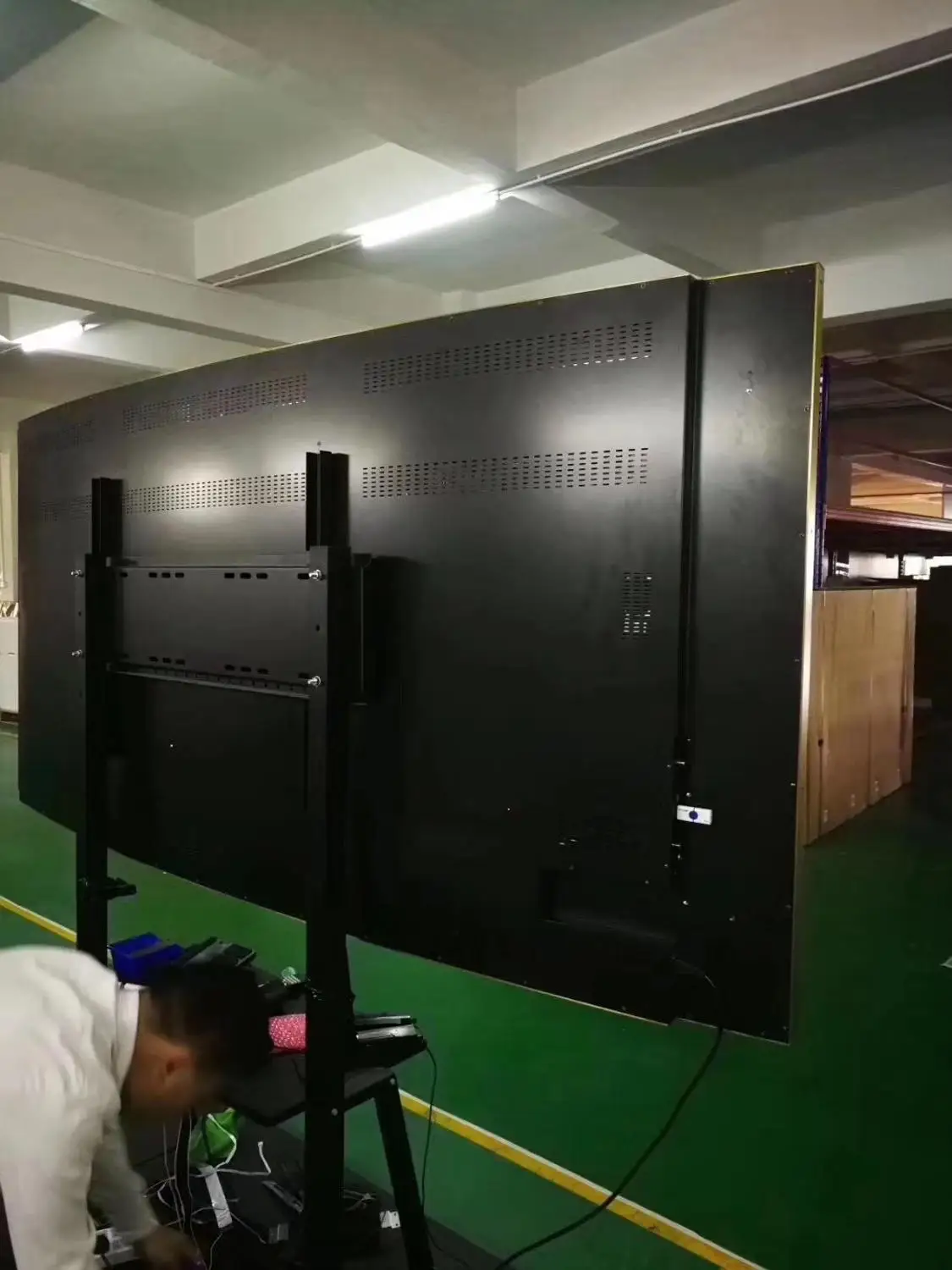 Большой монитор дисплей 100 дюйма ЖК 105 светодиодный телевизор hdm изогнутый смарт