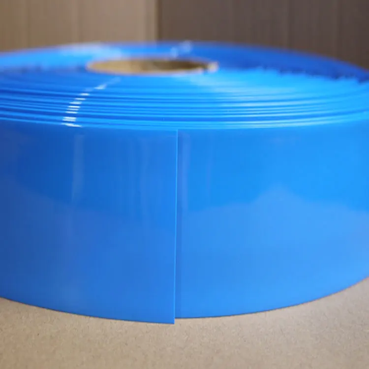 

PVC Heat Shrink Tube Width 380mm Lithium Battery Insulated Film Wrap Protection Case Pack Wire Cable Sleeve Black Blue