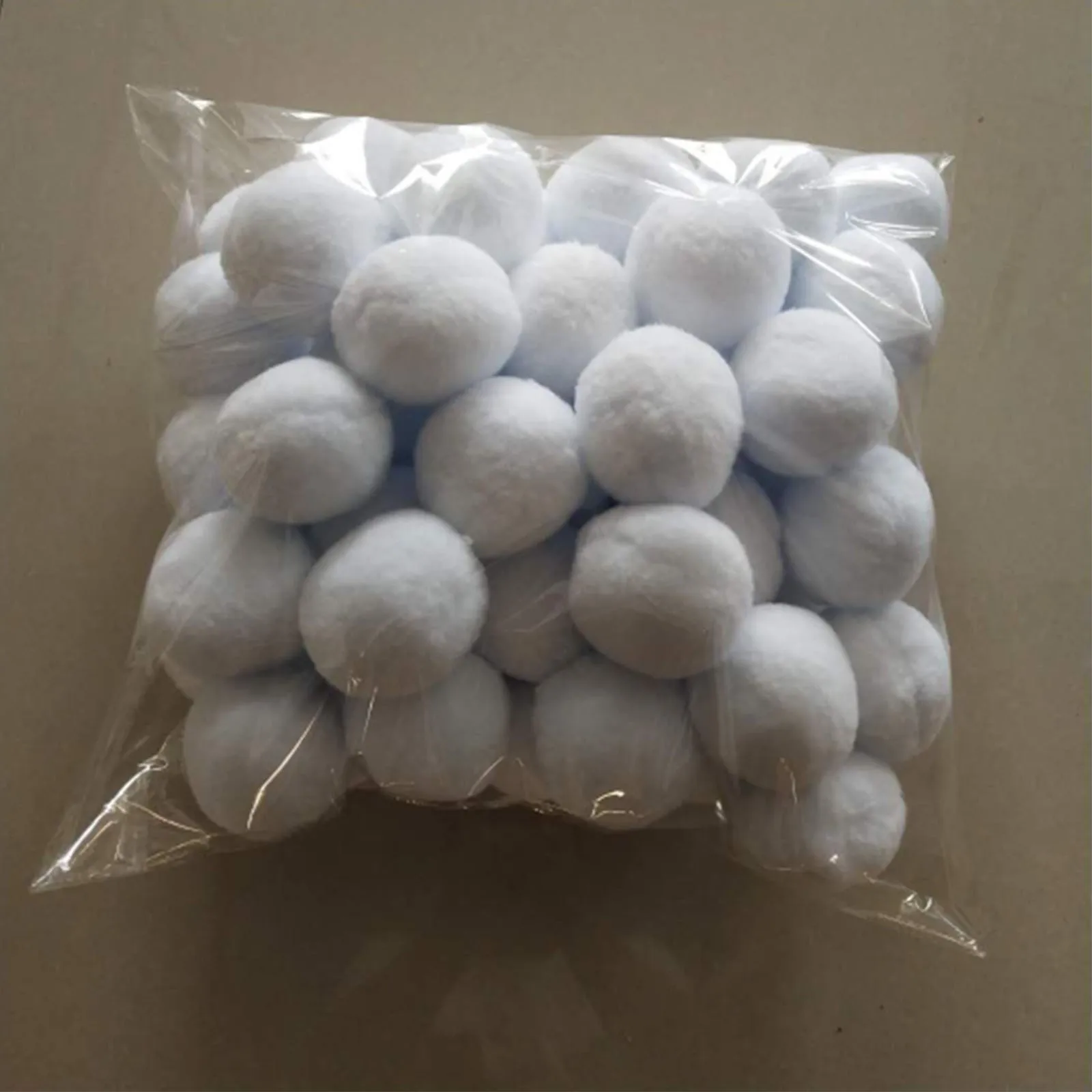 

Artificial Snowball Maker Clip Kids indoor snowball fight cloth Snow Ball Snowman Mold Toys children's team Christmas gift #40