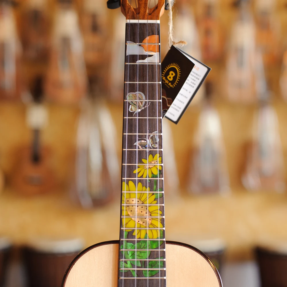 BS-80T Tenor Bright sun brand ukuleles solid wood ukulele |