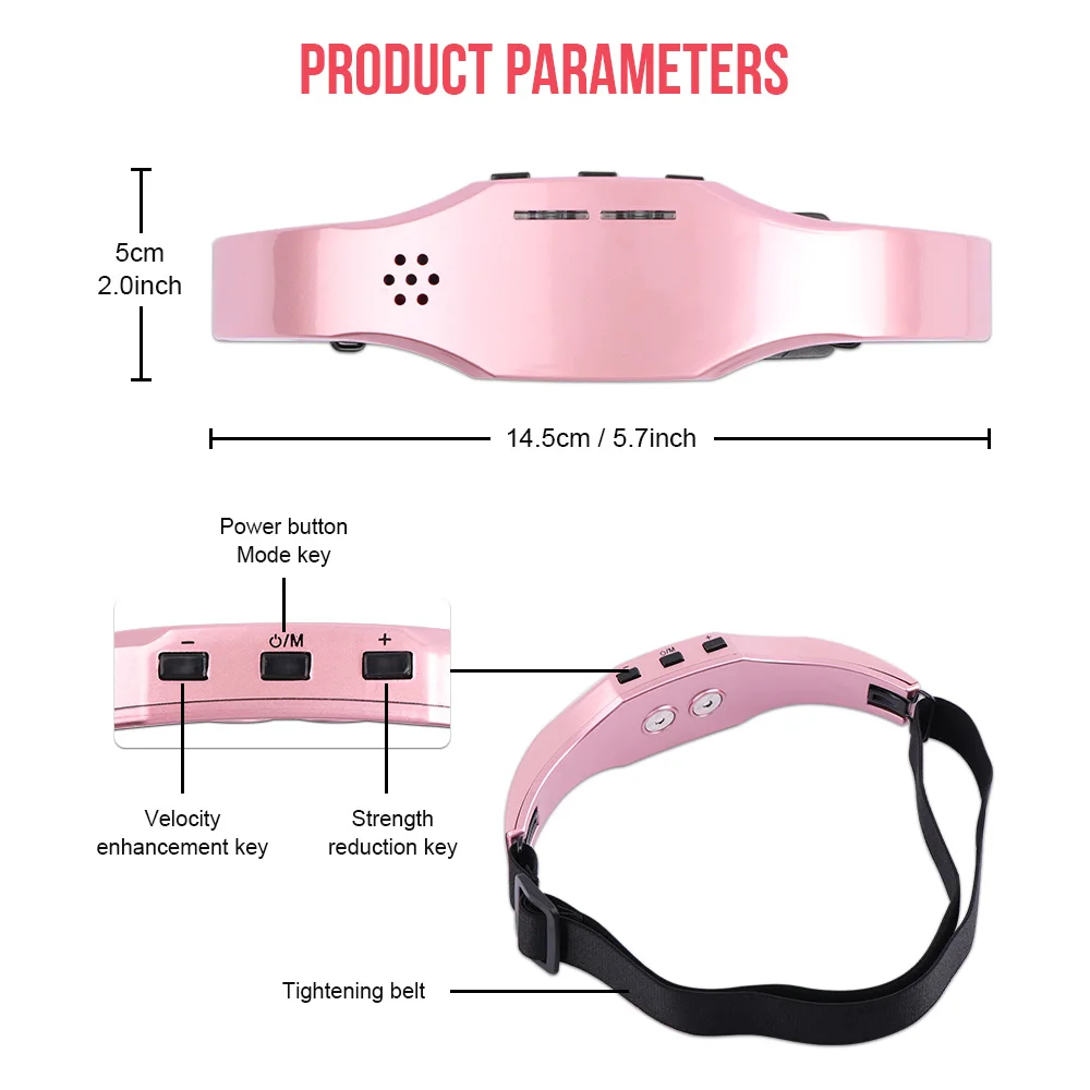 Rechargeable Electric Head Massager Sleep Monitor Migraine Relief Insomnia Therapy Release Stress Tool | Красота и здоровье