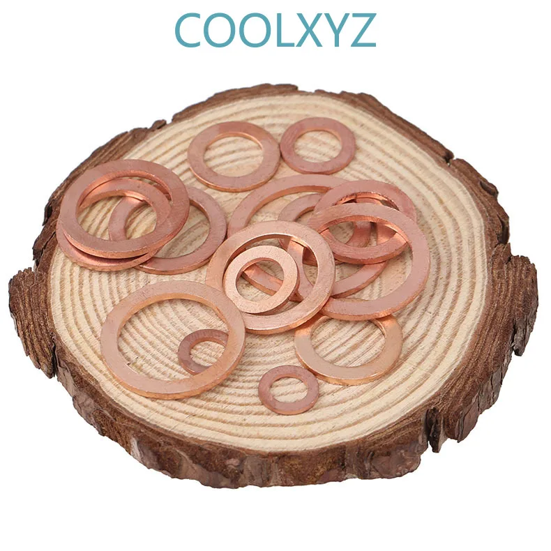 Уплотнительная прокладка из красной меди для морских часов толщина 1-1 5-2 мм