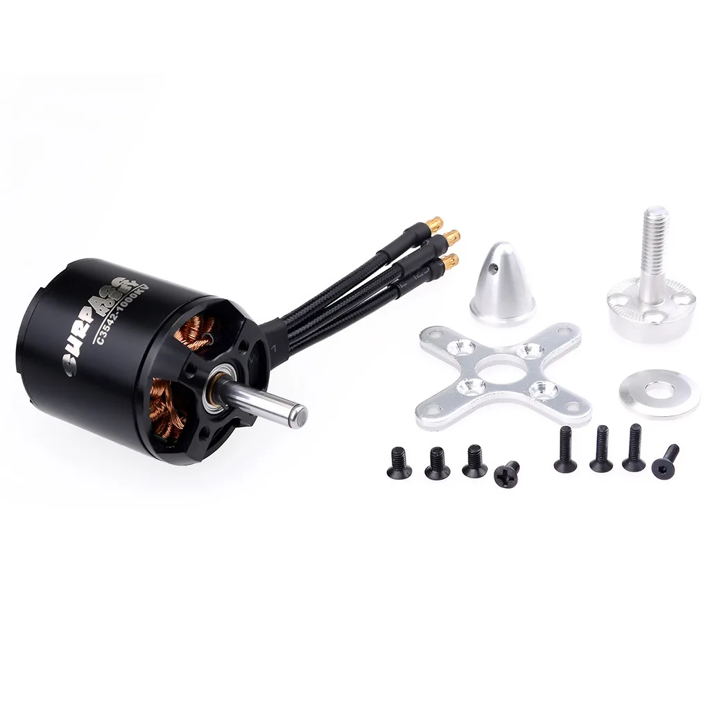 

surpass-hobby C3542 1450KV/1250KV/1000KV Brushless Motor For RC Airplane Fixed-wing Glider Aircraft