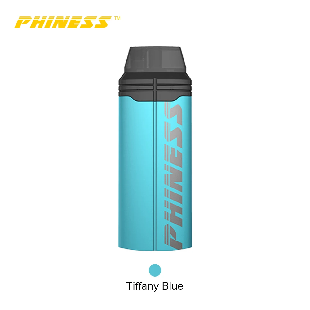 Tiffany Blue Комплект Phiness Shaka с аккумулятором емкостью 950 мА · ч, мод, электронная сигарета 1,5 мл, картридж Pod VS Uwell Caliburn - Цвет: Tiffany Blue