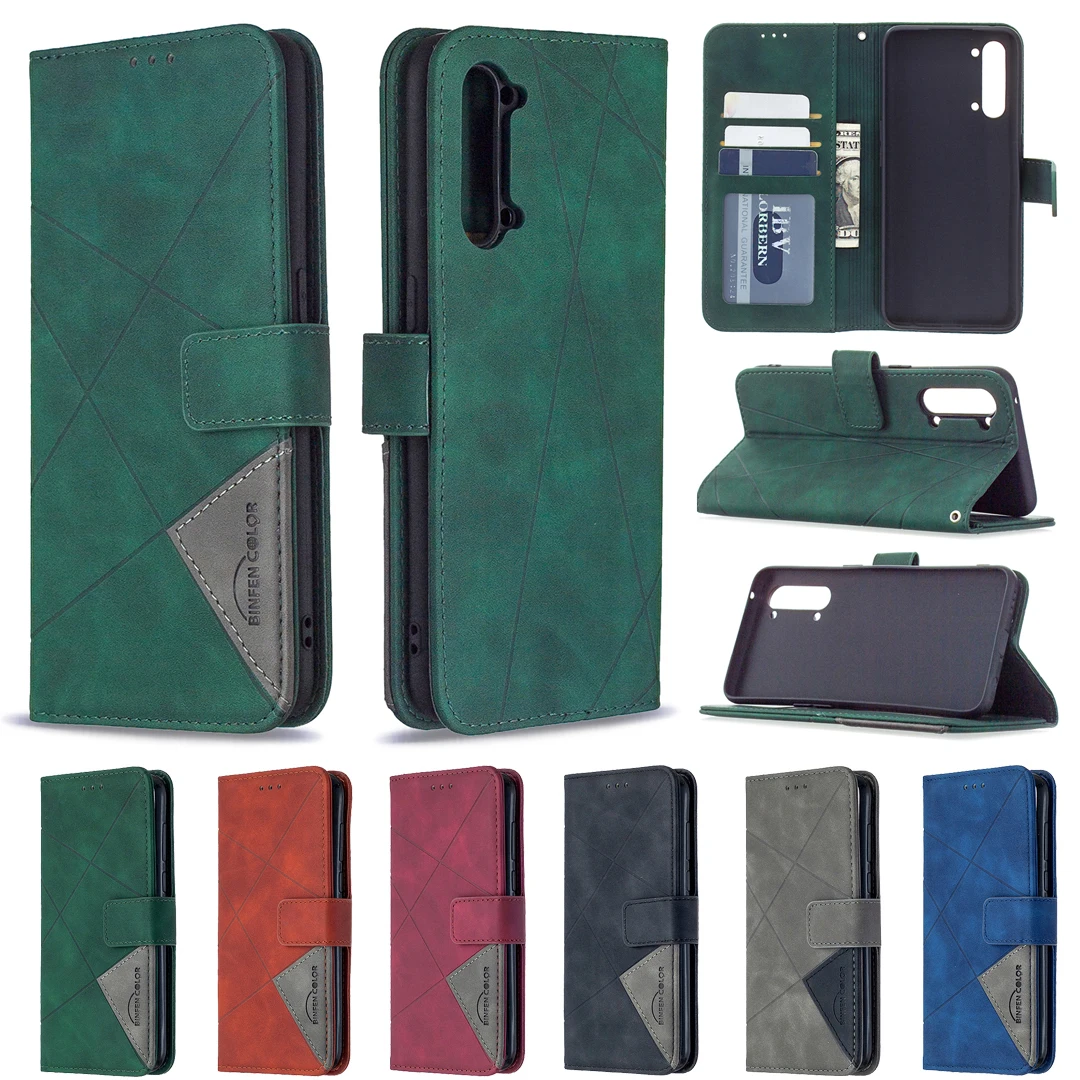 

Wallet Card Slot Flip Leather Case For OPPO A7 A15 A16 A16S A53S A54 A55 A74 A93 A94 F19 Pro Plus Reno 3 5 5Z 5F 6 bracket Cover