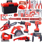 Набор пластиковых инструментов для ремонта, детский строительный пазл