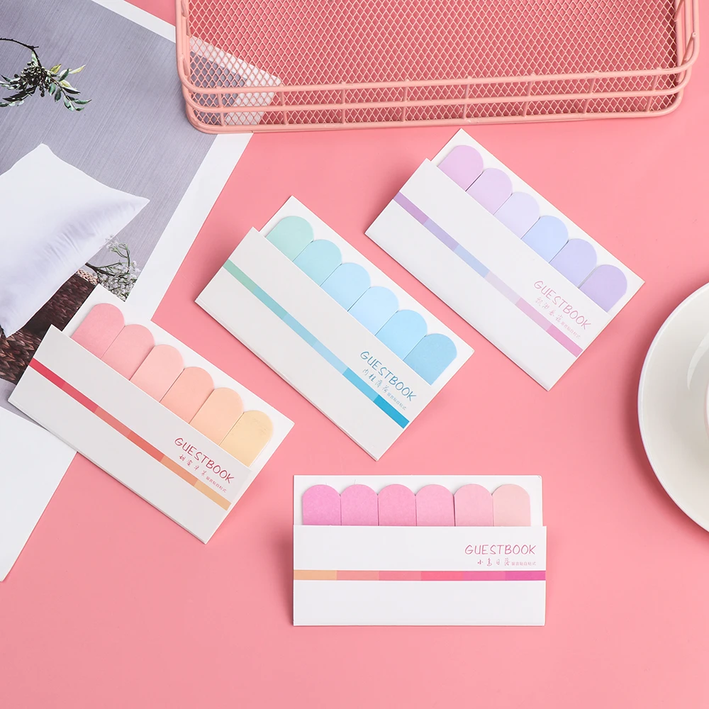 120 страниц милые Стикеры с постепенным изменением цветов наклейки флагами