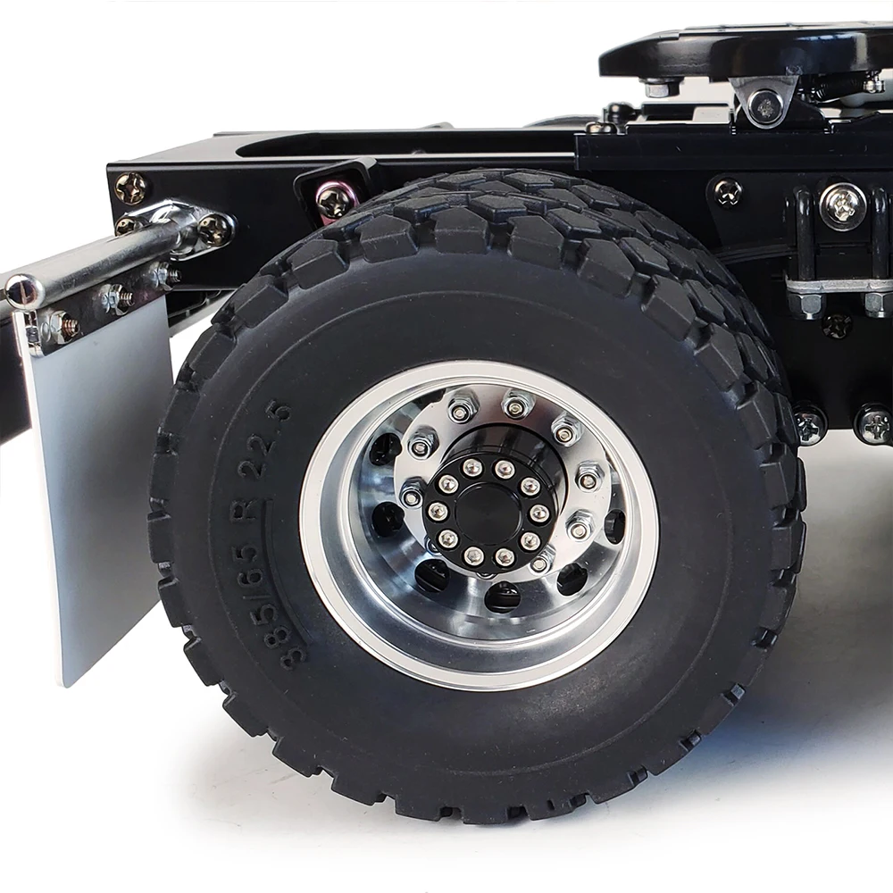 Продажа Задние ступицы колесных дисков AXSPEED из металлического сплава для Tamiya R620 1/14, аксессуары для модификации грузовика