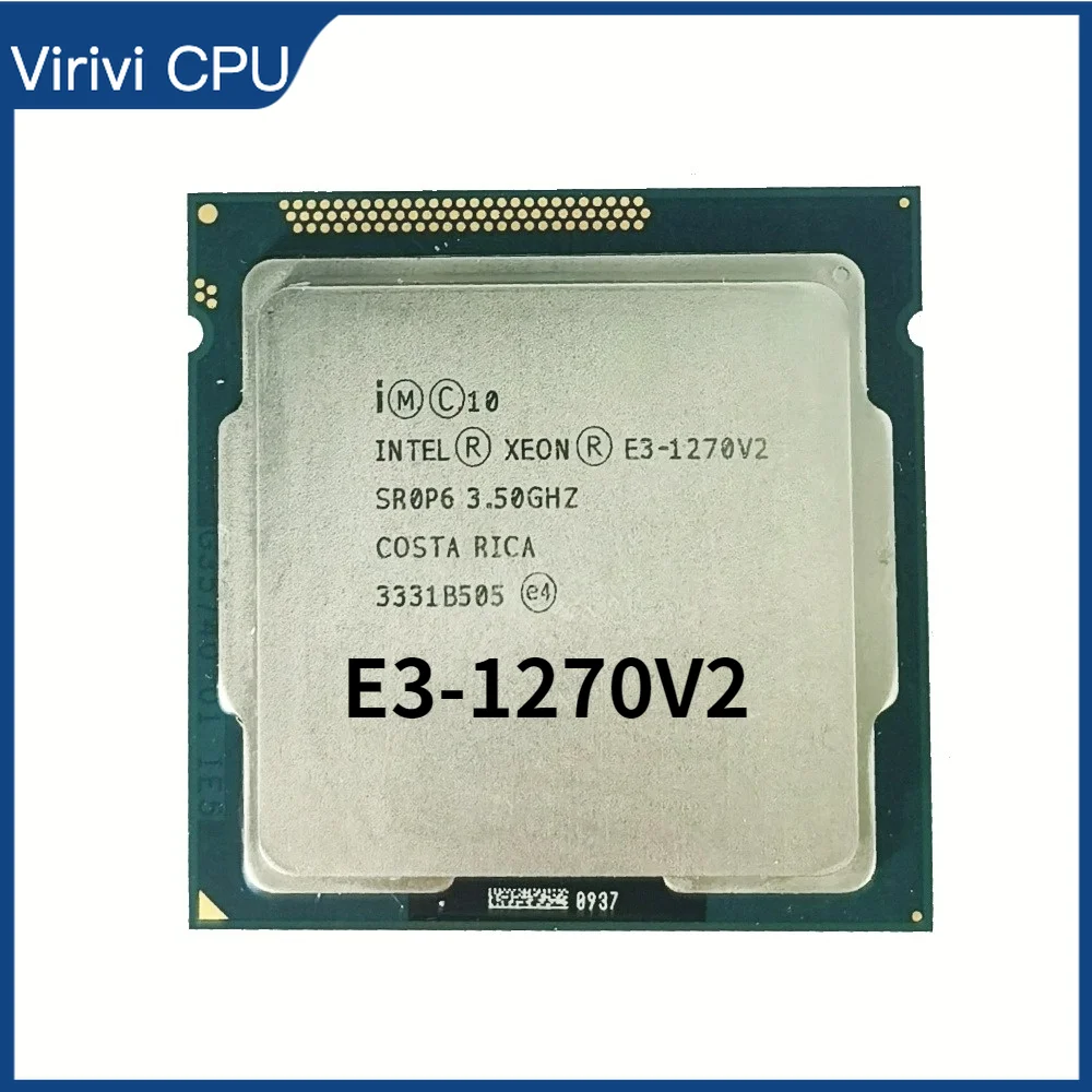Процессор Intel Xeon E3 1270 V2 SR0P6 3 5 ГГц LGA1155 8 Мб четыре ядра|Компьютерные кабели и