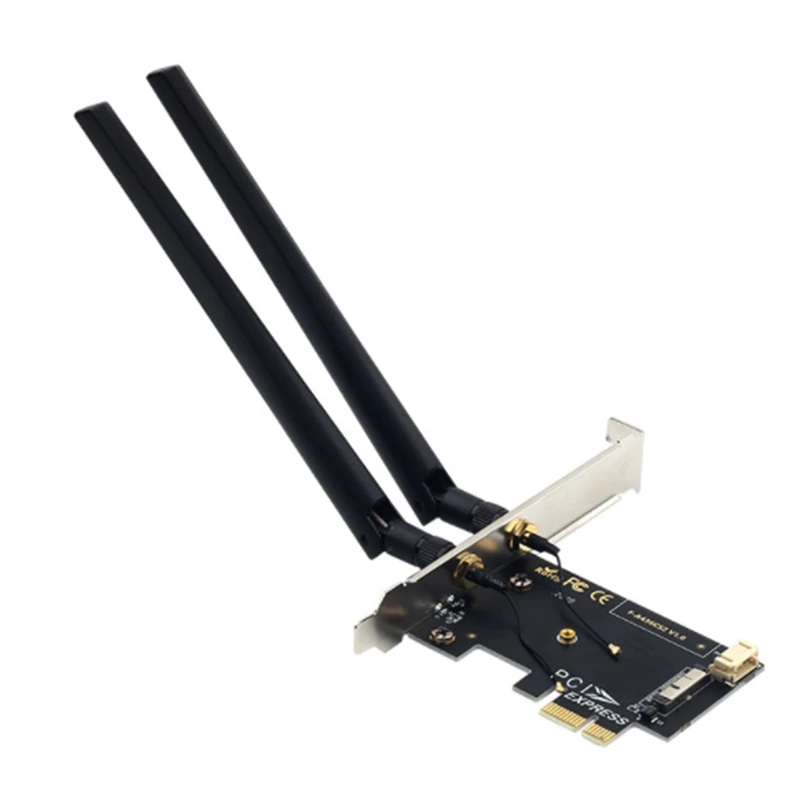 

1200Mbps Dual Band 802.11Ac BCM94360CS2 Wifi Wlan Card to Desktop PCIe Wireless Bluetooth 4.0 Adapter