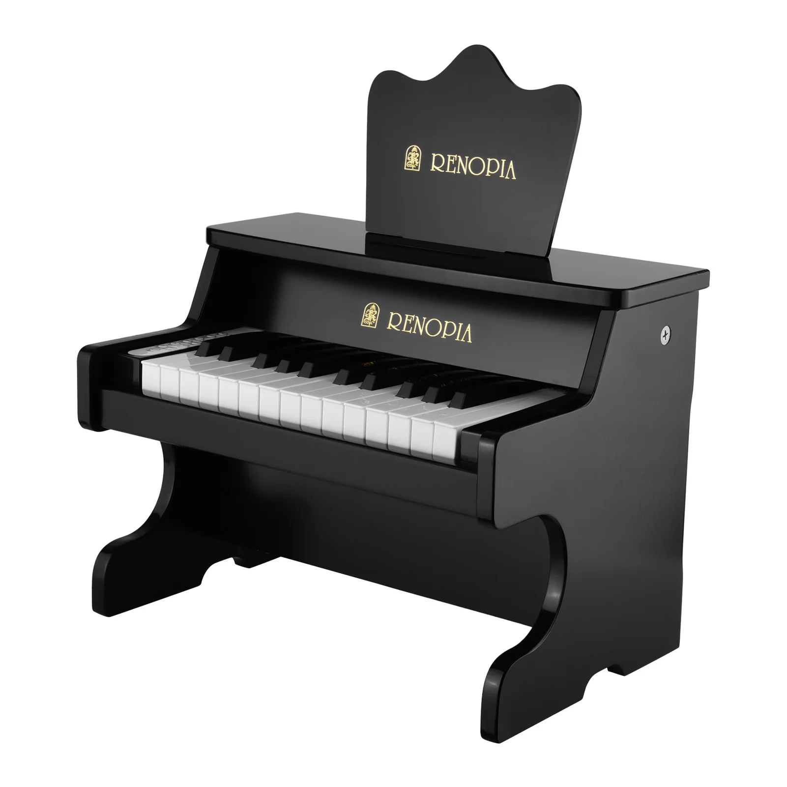 Детское музыкальное пианино с 25 клавишами Деревянное для обучения играть