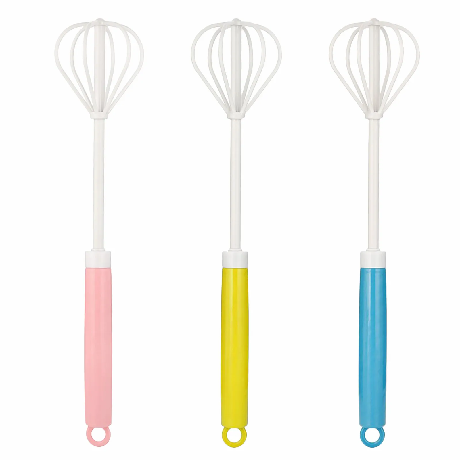 Plastic Handheld Whisk Semi-automatic Rotating Household Mixer Kitchen Tool #10 | Дом и сад