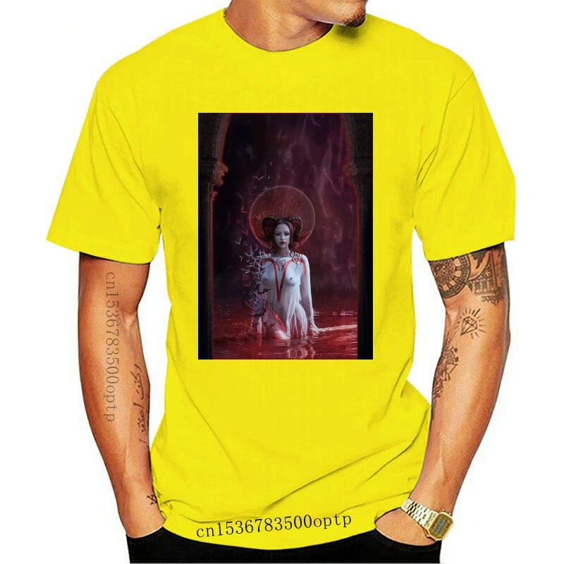 Новая футболка сексуальная женская готическая с демоном баггомет сатаном