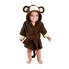 Детское полотенце с капюшоном, детские пижамы, детское банное полотенце, купальный халат для моделирования животных, Детские Мультяшные пижамы