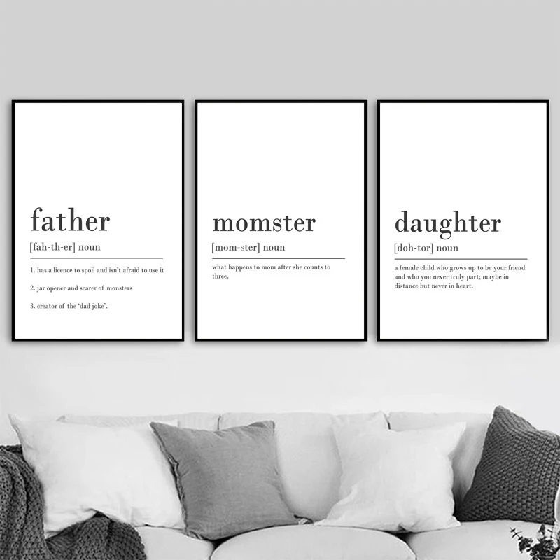 Настенная живопись на холсте художественная картина декор для комнаты семейный