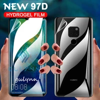 front back full cover soft hydrogel film for huawei mate 20 pro p30 p20 lite nova 5i 3i 97d screen protector film for honor 20