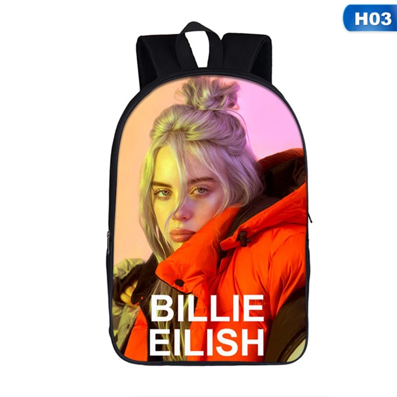 Billie Eilish рюкзаки женские/мужские Школьные сумки дорожные сумки для ноутбука подростковый рюкзак для ноутбука