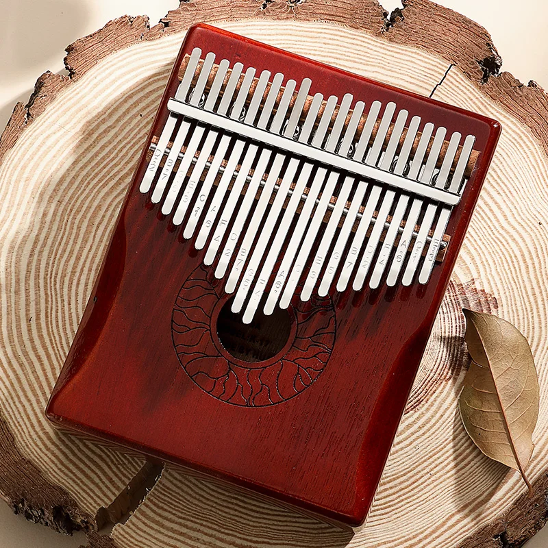 Портативная клавиатура Kalimba 17/21 клавиш пианино для большого пальца Calimba