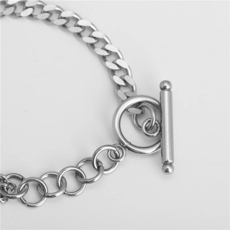 Stainless steel bracelet/couple/women/punk/bileklik/femmeStainless Steel Bracelet pulsera hombre for women punk bracelet homme