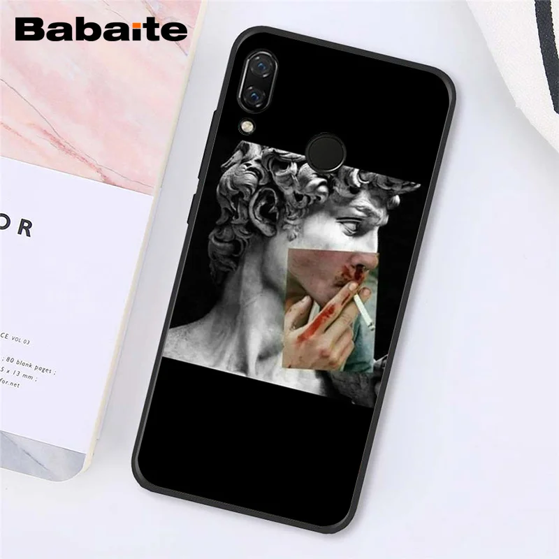 A13 Babaite Vintage Plaster Statue David aesthetic Art Phone Case for Xiaomi Redmi8 4X 6A S2 Go Redmi 5 5Plus Note4 5 7 Note8Pro - Цвет: A13
