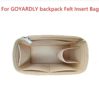 fits for back pack felt insert bag organizer makeup organizer travel inner portable cosmetic organize bags 2021
