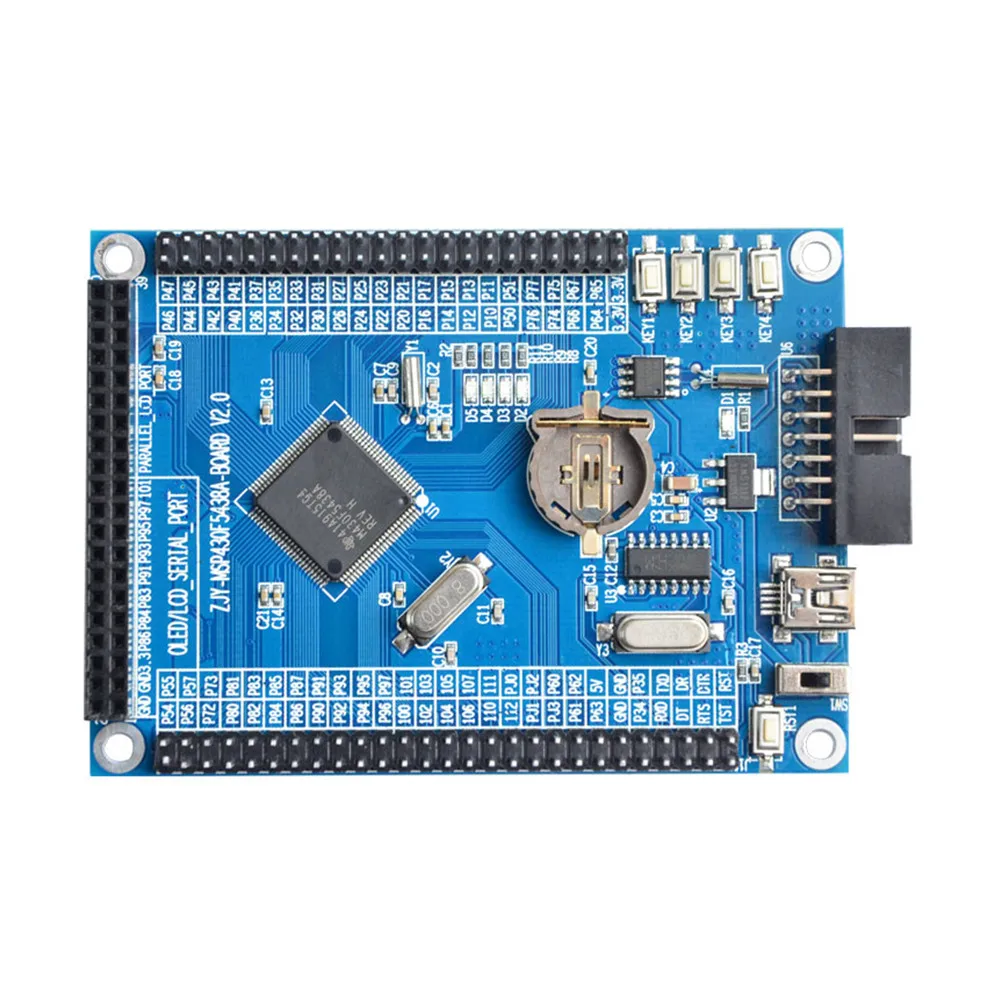 Материнская плата MSP430F5438A совместимая с MSP430F5438 msp430 макетная микроконтроллер